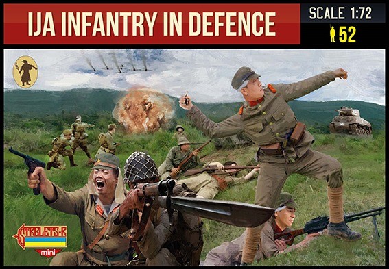 Strelets STRM115 IJA Infantry in DefenceWWII 1/72