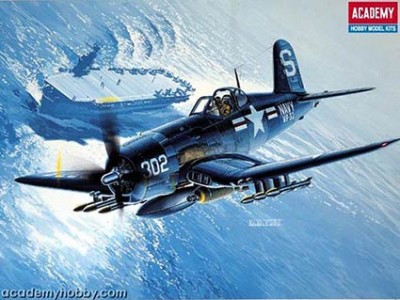 Academy 12267 Самолет VOUCHT F4U-4B CORSAIR 1/48