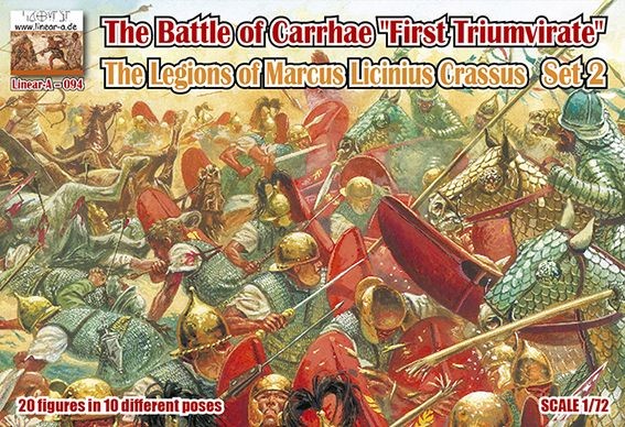 Linear-A LA094 The Battle Of Carrhae "First Triumvirate" The Legions Of Marcus Licinius Crassus Set 2 (3D-Printed) 1/72
