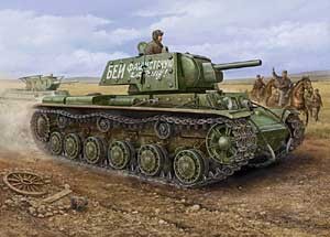 Hobby Boss 84811 Танк KV-1'S (Ehkranami) 1/48