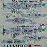 Kora Model DEC7283 Klemm L25 d VII (Hungarian, part I.) декали декали 1/72