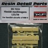 Kora Model DS7232 Machinegun L33/36 for Swedish aircrafts WWII 1/72