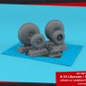 Armory ARAW72345 Consolidated B-24 Liberator / PB4Y Privateer wheels with weighted tyres type "a" 1/72