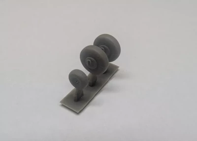 Fly model A0007 L-29 wheels (3D Print) 1/72