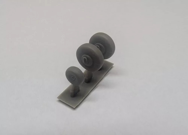 FLY A0007 L-29 wheels (3D Print) 1/72