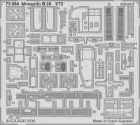 Eduard 73864 SET Mosquito B.35 (AIRF) 1/72