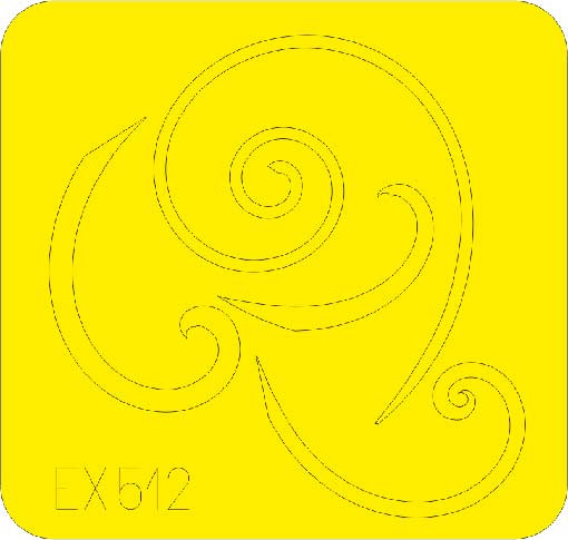 Eduard EX512 Bf 109G spinner spirals 1/48