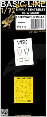 HGW 172817 Focke Wulf Fw190A/F (EDU) BASIC LINE 1/72