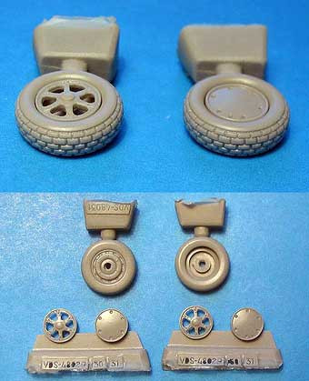 Vector VDS48030 Wildcat wheels block 1/48