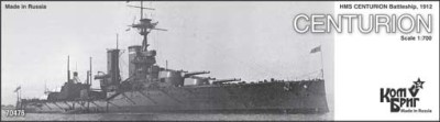 Combrig 70476 HMS Centurion Battleship, 1912 1/700