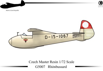 CZECHMASTER CMRG72007 1/72 Rhoenbussard