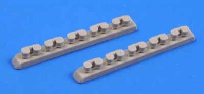 CMK Q48138 Magazines for WWII German MG 15 machinegun 16pcs 1/48