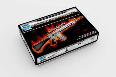 Trumpeter 01918 Американский Автомат AR15/M16/M4 MK.12 Mod 0/1SPR 1/3