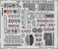 Eduard 491246 SET F-104S ASA-M (KIN) 1/48