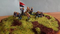 Waterloo 1815 WLAP103 CUSTERS LAST STAND (white metal) 11 FIGURES AND 2 HORSES (these are metal not plastic or resin) 1/72