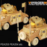 Voyager Model PEA253 Modern HUMVEE electronic Antennas set 1/35