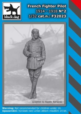 Black Dog F32023 French Fighter Pilot 1914-1918 No.2 (1 fig.) 1/32