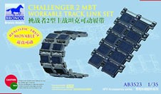 Bronco AB3523 CHALLENGER 2 mbt workable track link set 1/35