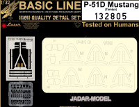 HGW 132805 P-51D Mustang - Basic Line 1/32