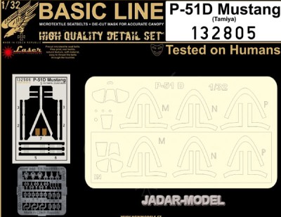 HGW 132805 P-51D Mustang - Basic Line 1/32
