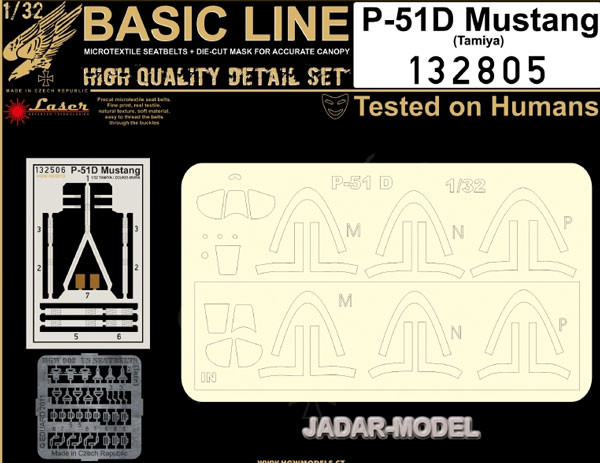 HGW 132805 P-51D Mustang - Basic Line 1/32