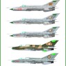 Model Maker Decals D72085 Mikoyan MiG-21 around the world - Uganda 1/72