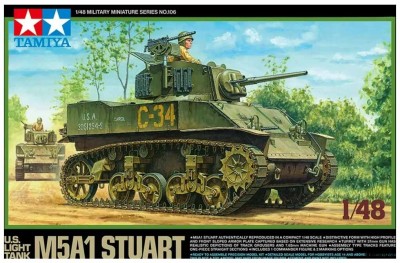 Tamiya 32606 M5A1 Stuart 1/48
