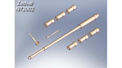 Zedval N72002 Set of parts for BTR-80A 1/72