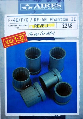 Aires 2248 F-4E/F/G, RF-4E Phantom II exh.nozzles (REV) 1/32