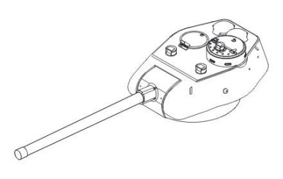 CMK B72046 T-34/85 Metal barrel ZISS-53 85mm 1/72
