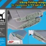 Blackdog A72120 Viking folding wings + tail (HAS) 1/72