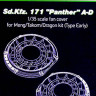 SBS model 3D003 Sd.Kfz. 171 Panther A-D fan cover early (3D) 1/35