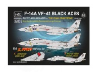 HAD 32096 Decal F-14A VF-41 Black Aces (2 sheets) 1/32