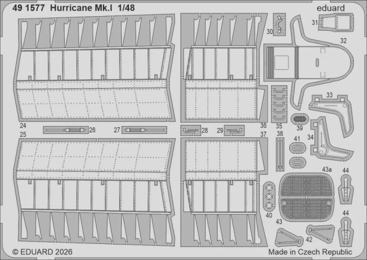 Eduard 491577 Set Hurricane Mk.I (Arma H.) 1/48