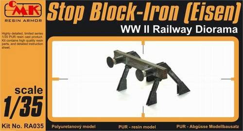 CMK RA035 Stop Block-Iron (Eisen) WWII 1/35