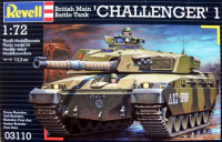 Revell 03110 Challenger I британский танк 1/72