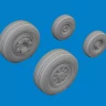 Eduard 6481110 BRASSIN F-35C wheels (TAM) 1/48