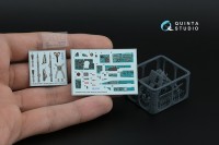 Quinta Studio QD+48577 МиГ-21МФ (Московского завода) (Eduard) (с 3D-печатными деталями) 1/48