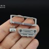 Quinta studio QDS-35176 3D Декаль интерьера кабиныToyota FJ43 Land Cruiser series (AK Interactive) (малая версия) 1/35