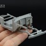 Quinta studio QDS-35176 3D Декаль интерьера кабиныToyota FJ43 Land Cruiser series (AK Interactive) (малая версия) 1/35