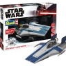 Revell 06773 Build & Play Resistance A-Wing Fighter (Blue) 1/44