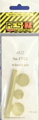 Res-Im RESIM4822 1/48 Su-17/22 wheels set