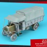 Armory ARAC7314 Canvas cover for the Dennis 3t Lorry British WWI lorry with cargo body 1/72
