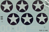 LF Model C4892 Decals F6F-3 Hellcat 1/48