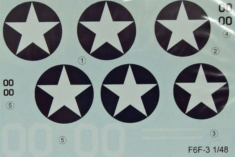 LF Model C4892 Decals F6F-3 Hellcat 1/48