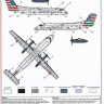 Восточный Экспресс 144134-3 Dash 8 Q300 American Eagle (Limited Edition) 1/144