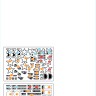 Star Decals 35-C1046 U.S. in North Africa # 2. 1st Armored Division M4 Sherman, M3 Stuart 1/35