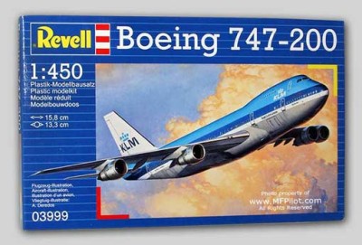 Revell 03999 Самолёт Boeing 747-200 1/450