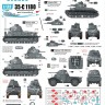 Star Decals 35-C1180 SS-Totenkopf. Invasion of France 1940. Pz.Kpfw. 35(t), S-35 Somua, Panhard 178 AMD 35 1/35