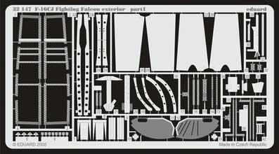 Eduard 32147 F-16CJ exterior ACA